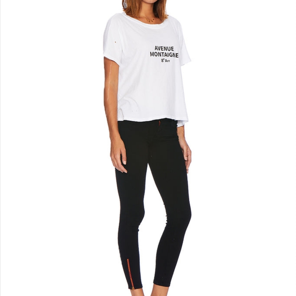 Etienne Marcel Signature Skinny With Red Zipper Details